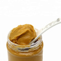 Hochwertige Erdnussbutter im Glas